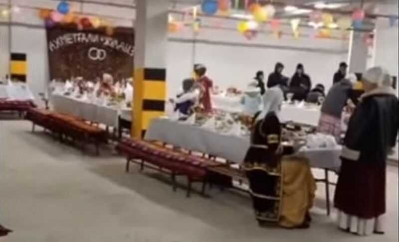 Свадебное know how от Актау: той в подземном паркинге