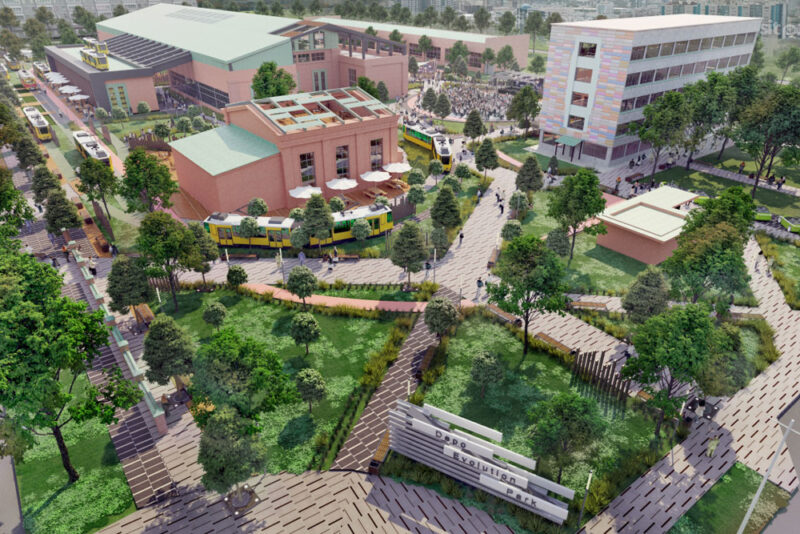 Depo Evolution Park стоимостью в 2,5 млрд тенге построят на месте трамвайного депо в Алматы Depo Evolution Park стоимостью в 2,5 млрд тенге построят на месте трамвайного депо в Алматы