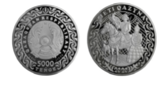 Национальный банк Казахстана выпускает в обращение коллекционные и биколорные циркуляционные монеты "JETI QAZYNA" из серии Сокровища степи"