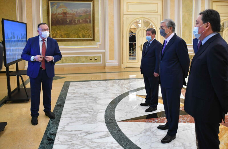 Касым-Жомарт Токаев принял участие в форуме Samruk Business Forum Касым-Жомарт Токаев принял участие в форуме Samruk Business Forum