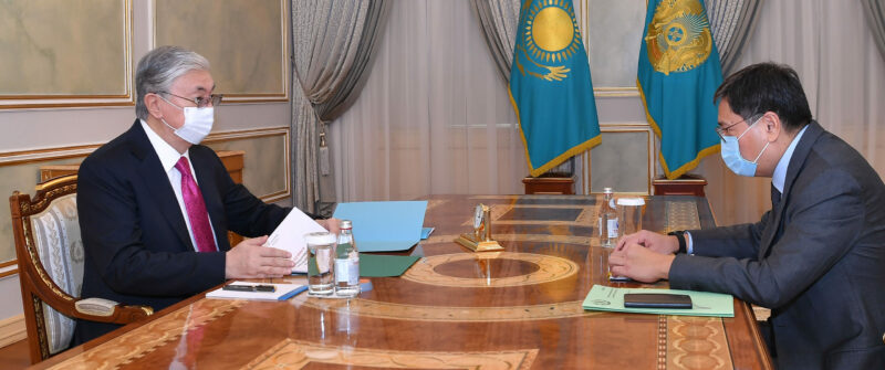 Токаев принял главу Нацбанка