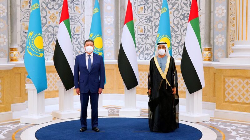 Между Казахстаном и ОАЭ подписаны инвестиционные соглашения на $2,2 млрд