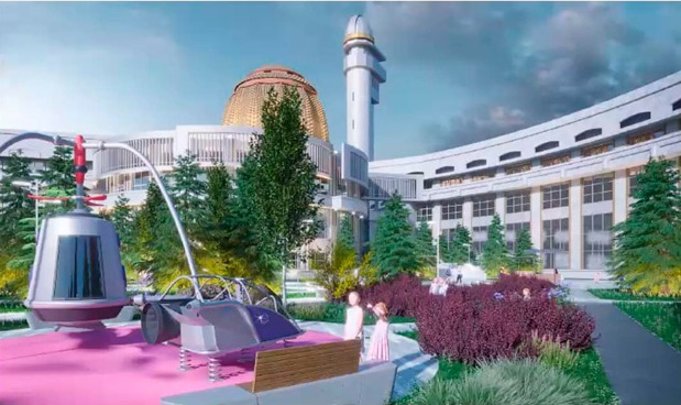 В Алматы запланирована реконструкция сквера у Дворца школьников