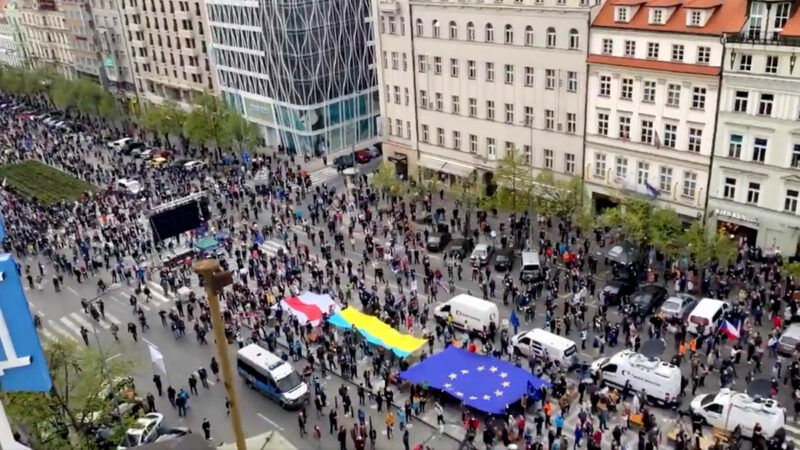 Антироссийские митинги прошли в Чехии Антироссийские митинги прошли в Чехии