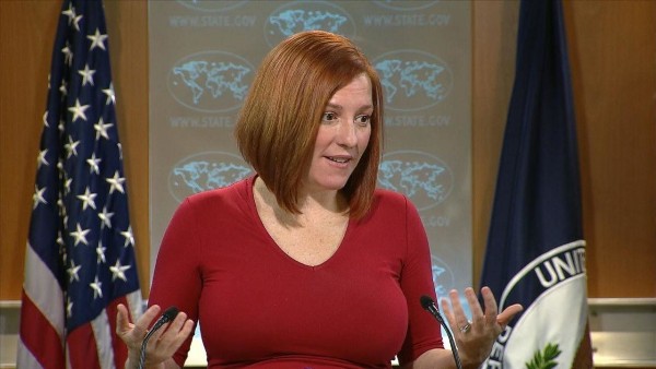 Джен Псаки испугалась "призрака Линкольна"