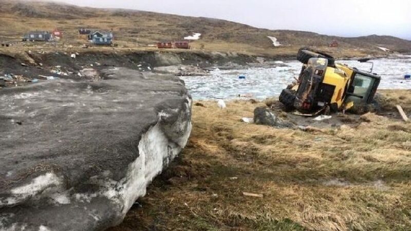 Цунами в Гренландии едва не погубило рыбаков