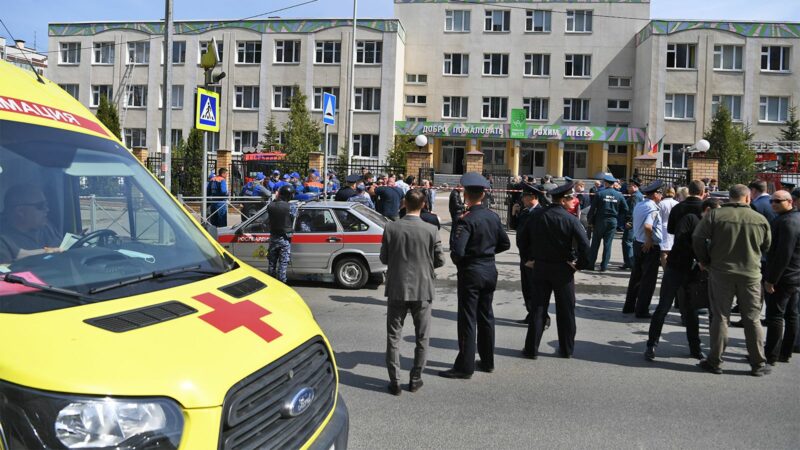 Назарбаев выразил соболезнования Путину в связи с нападением на школу в Казани