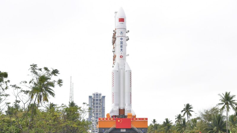 Опубликована карта с возможной областью падения китайской ракеты