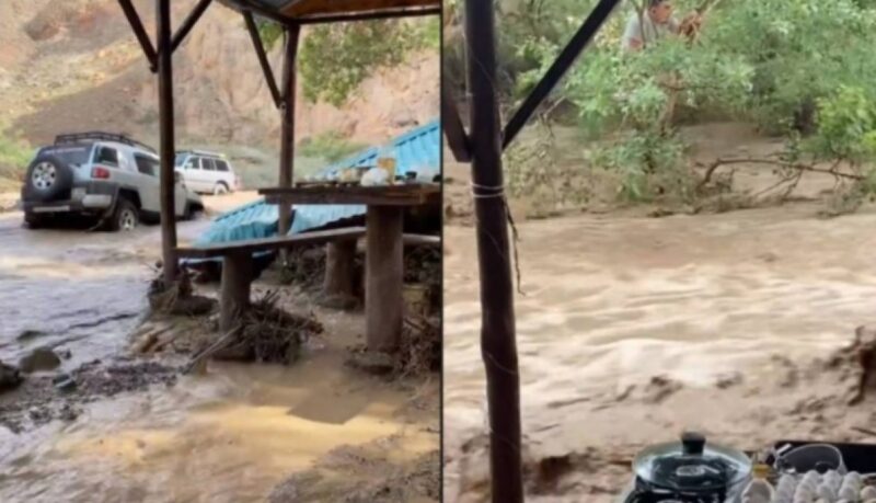 Мощный сель вновь сошел в Чарыне: туристы попросили помощи через соцсети