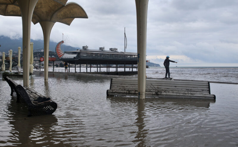Ялта: съемка последствий потопа с квадрокоптера