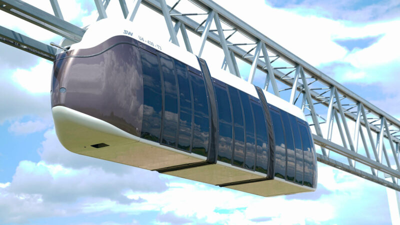 В ОАЭ скоро могут появиться подвесные поезда