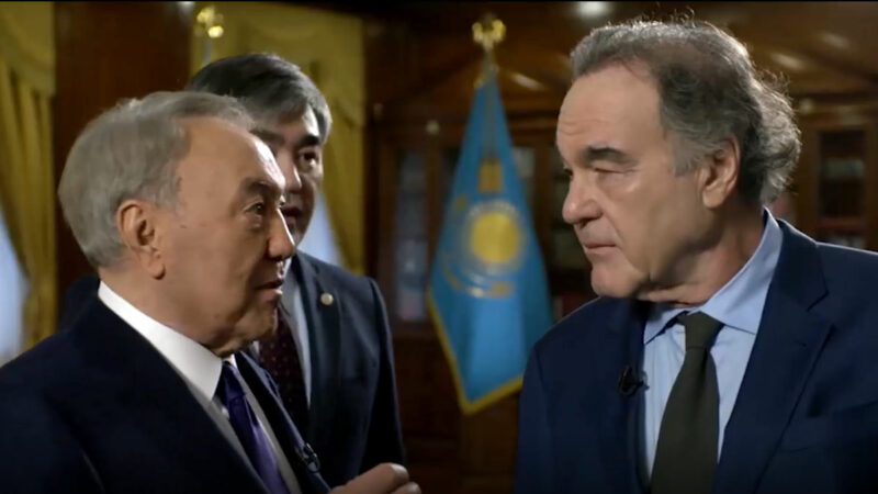 Фильм о Нурсултане Назарбаеве снял Оливер Стоун Фильм о Нурсултане Назарбаеве снял Оливер Стоун