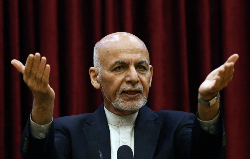 Ашраф Гани при бегстве из Афганистана вывез несколько машин с деньгами - посольство