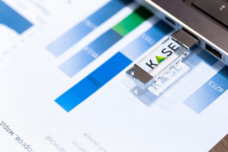 Объем сделок с индексными акциями на KASE в ноябре составил 2,9 млрд тенге Индекс KASE в 2025 году