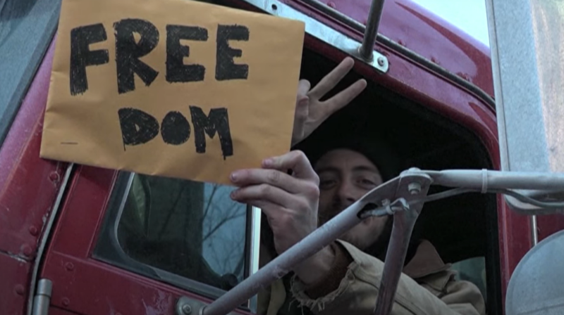 Канадские дальнобойщики протестуют против паспортов вакцинации