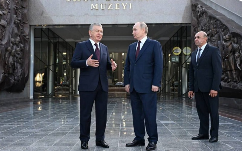 Путин и Мирзиёев провели переговоры в Узбекистане. О чем они договорились Путин и Мирзиёев провели переговоры в Узбекистане. О чем они договорились