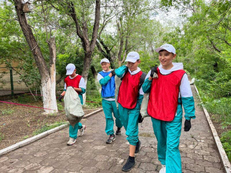 Қарағанды облысында "Жастар Таза Қазақстан үшін!" квесті өтті