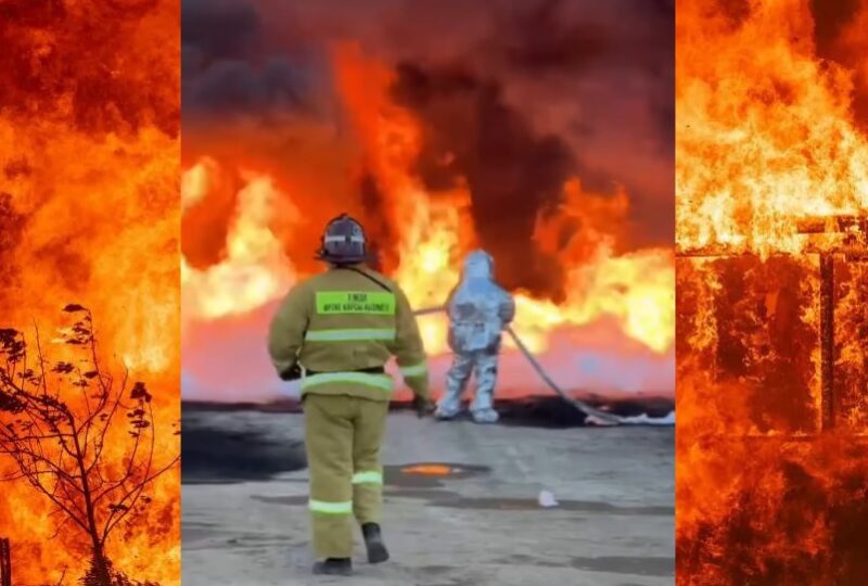 Где в Казахстане самые пожароопасные зоны на 18 июня Где в Казахстане самые пожароопасные зоны на 18 июня
