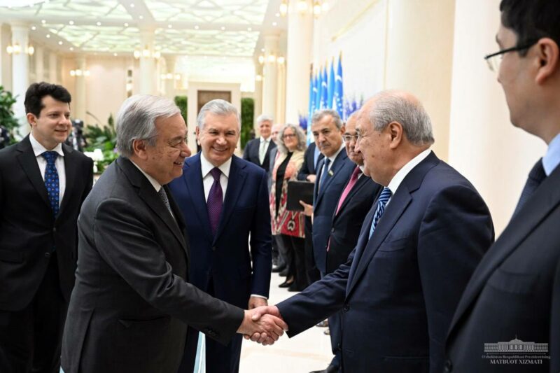 Визит генсека ООН в Узбекистан: официальные и неофициальные цели