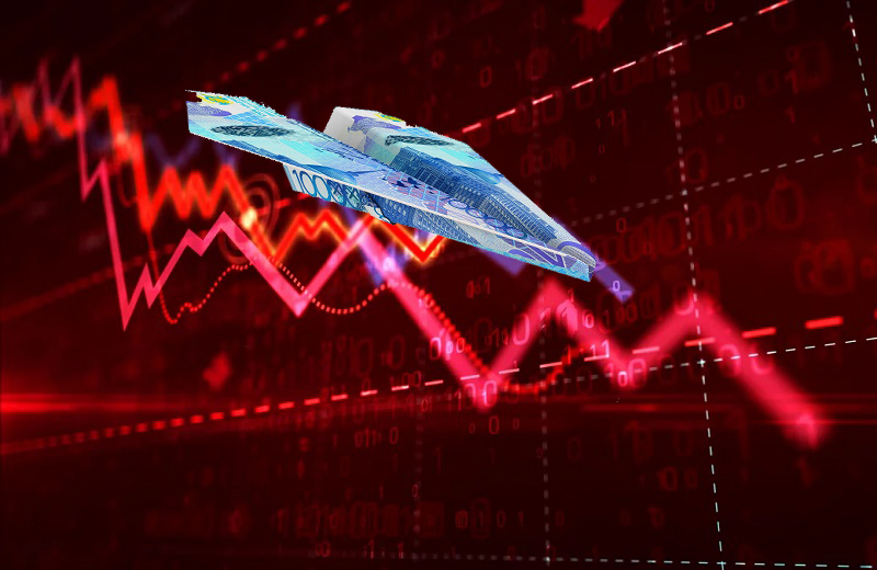 Тенге вновь в крайне уязвимом положении Тенге вновь в крайне уязвимом положении