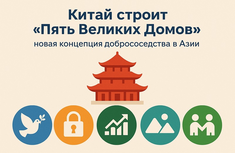 Китай строит "Пять Великих Домов": новая концепция добрососедства в Азии