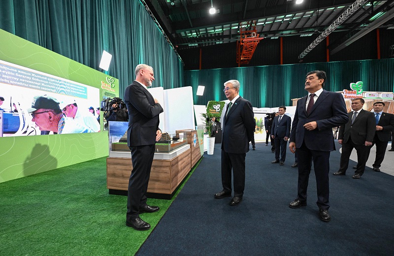 Президент Казахстана отметил вклад ТШО в развитие экологической культуры