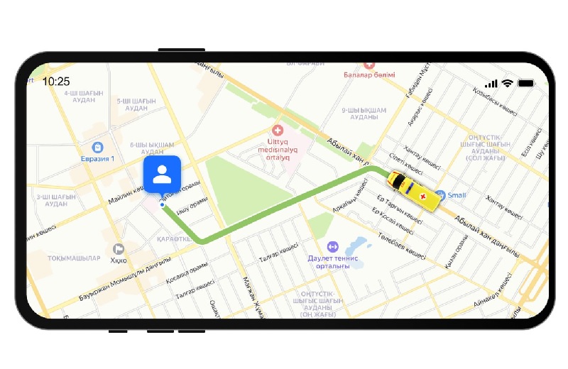 Жители Астаны смогут видеть движение бригады скорой помощи по своему вызову