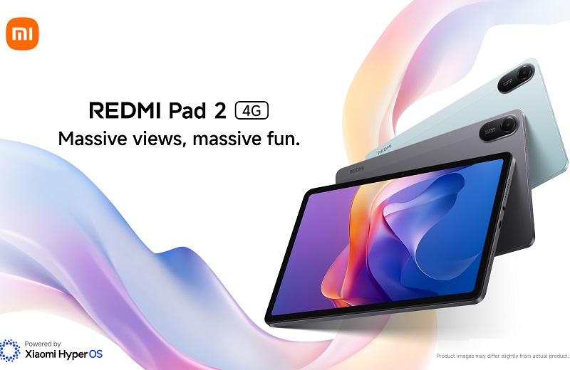 Xiaomi представляет Серию Redmi Pad 2: Полное погружение в развлечения — теперь еще ярче Xiaomi представляет Серию Redmi Pad 2: Полное погружение в развлечения — теперь еще ярче