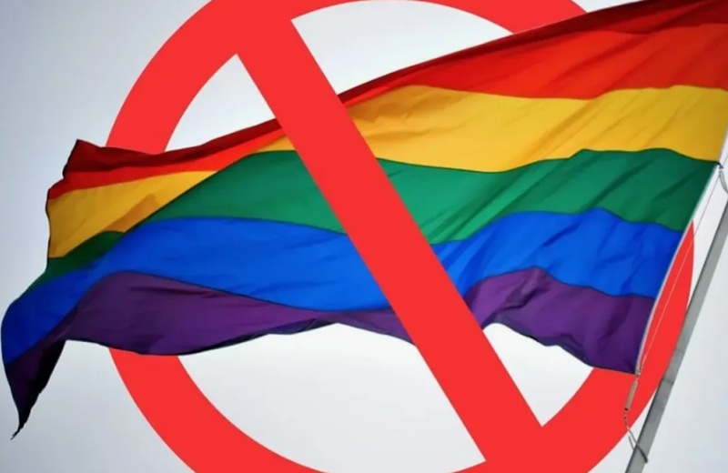 Картинка символизирует запрет на ЛГБТ-пропаганду