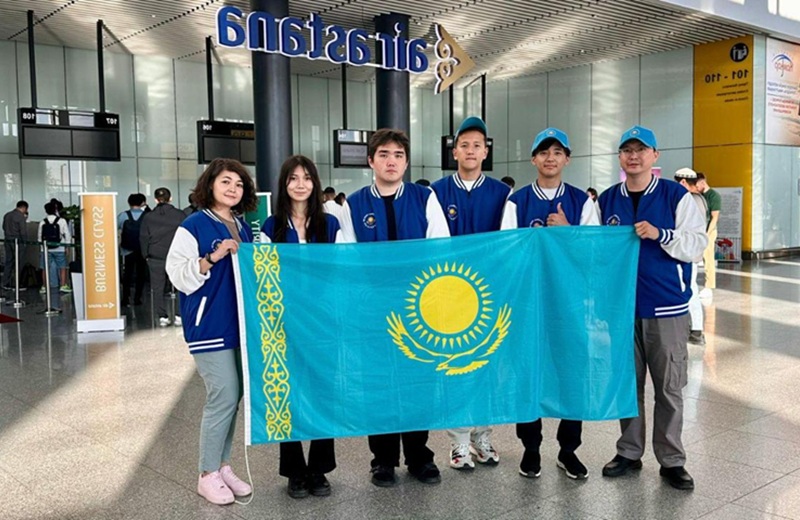 Сборная Казахстана на Международной олимпиаде по биологии IBO 2025 в Филиппинах