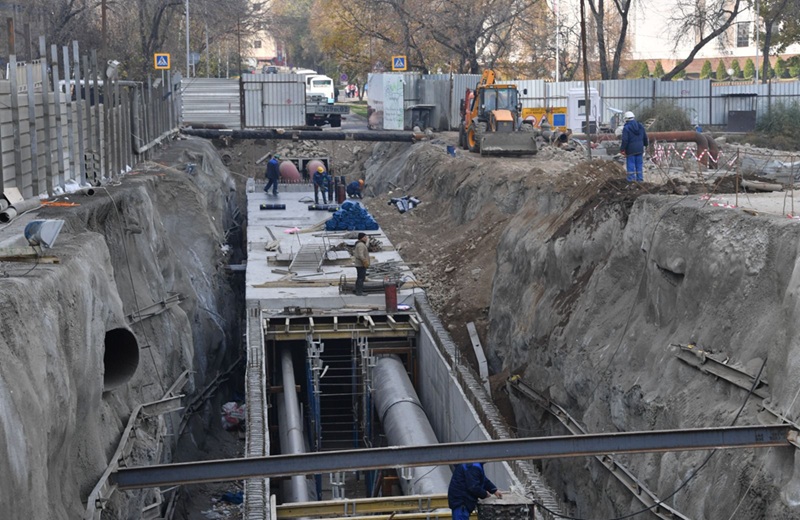 В Алматы проводится модернизация инженерной инфраструктуры.