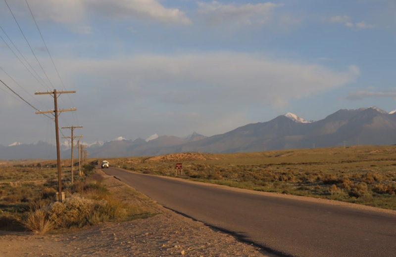 дорога на Иссык-Куль