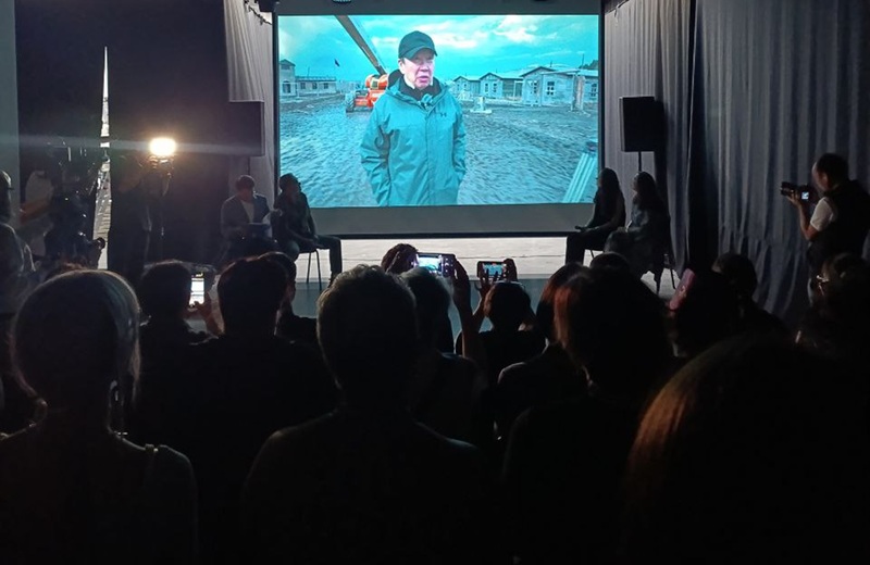 Презентация фильма "Перемирие" в Алматы