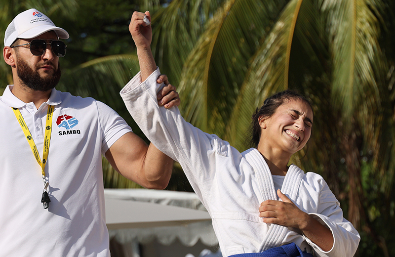 Маргарита Бажаева, чемпионат мира по пляжному самбо