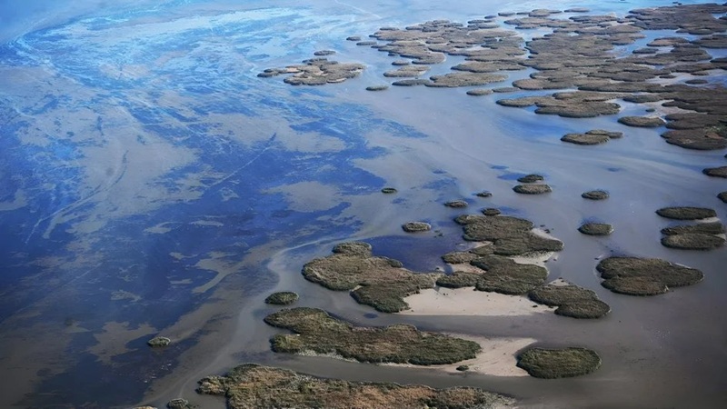 Обмеление Каспия: общая площадь "новой суши" может достичь 100 тысяч квадратных километров Обмеление Каспия заглавная