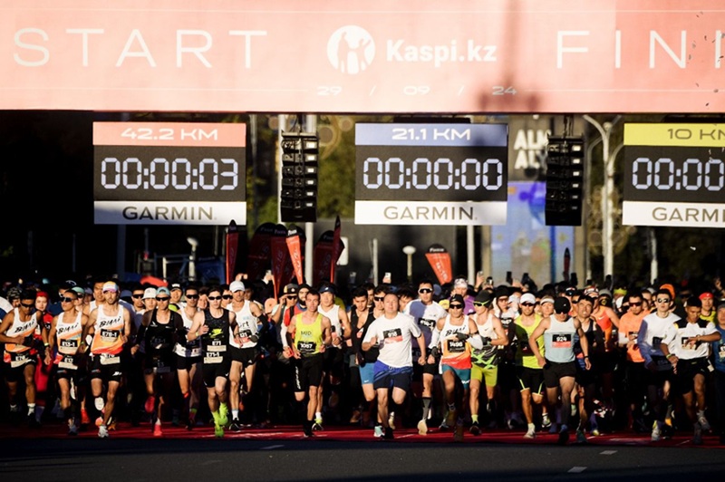 Almaty Marathon 28 қыркүйекте өтіп