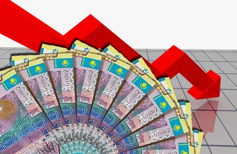 Тенге продолжает отступать Курс тенге