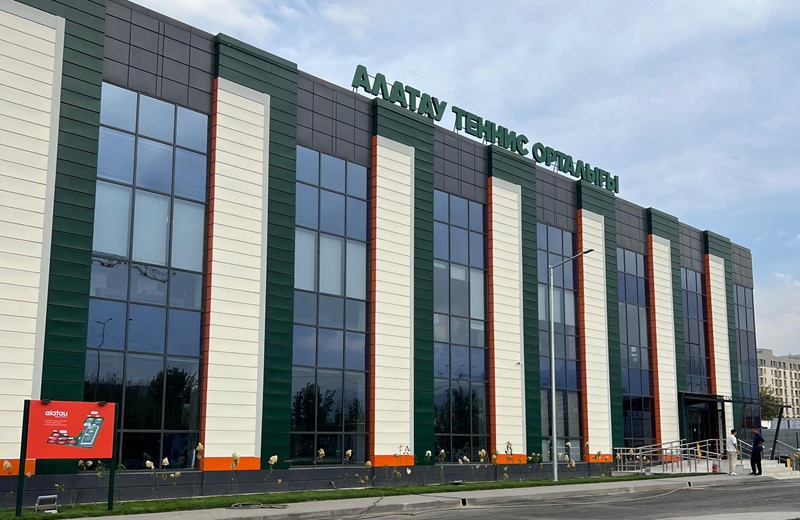 Ко Дню города Алматы откроется новый теннисный центр «Алатау» Новый теннисный центр «Алатау»