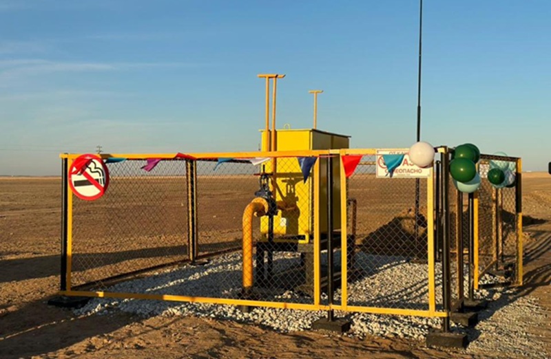 В Актюбинской области 22 села получили газ.