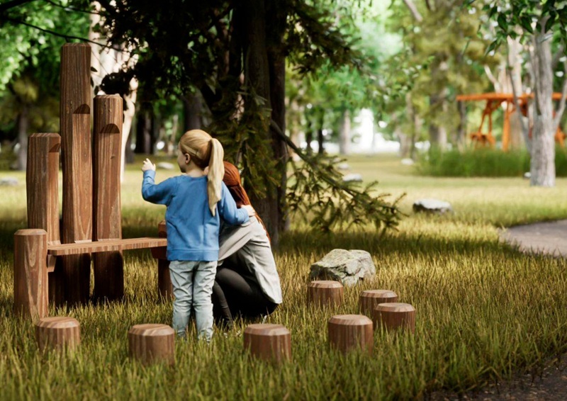 Роща Баума в Алматы