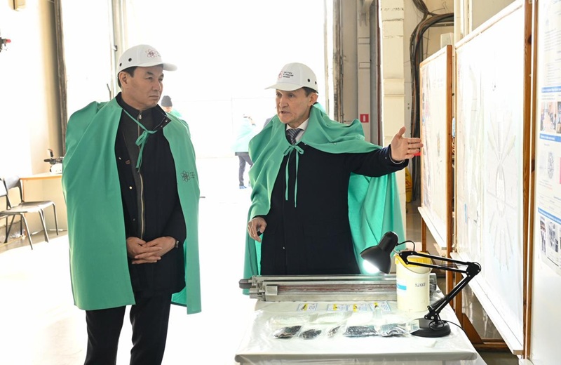 Институт ядерной физики Алматы и рабочий визит акима