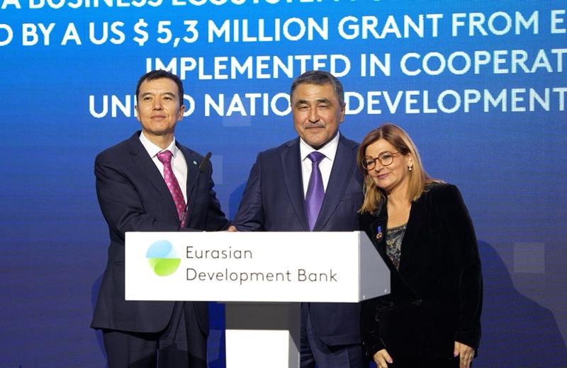 Устойчивая ирригация в Казахстане: ЕАБР, ПРООН и МВРИ запускают новый проект Устойчивая ирригация становится ключевым направлением развития водного сектора Казахстана: ЕАБР, ПРООН и Министерство водных ресурсов запускают новый проект.