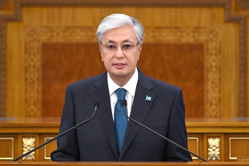 Президент Республики Казахстан Касым-Жомарт Токаев: "Вечная дружба - путеводная звезда для наших народов" Президент Казахстана Касым-Жомарт Токаев: Астана и Москва выстроили по-настоящему образцовые межгосударственные отношения. Фото: Пресс-служба Президента Республики Казахстан