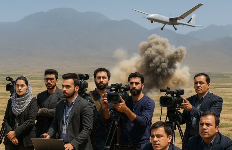Афганские медиа о происшествиях на таджикско-афганской границе Афганские медиа о происшествиях на таджикско-афганской границе: раскрывают версии атак и неожиданные мотивы участников. На картинке: Журналисты и беспилотник на таджикско-афганской границе