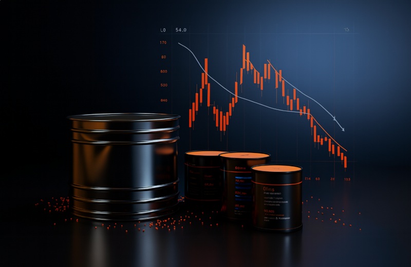 Цены на нефть снижаются из-за ожиданий существенного профицита на рынке Цены на нефть снижаются