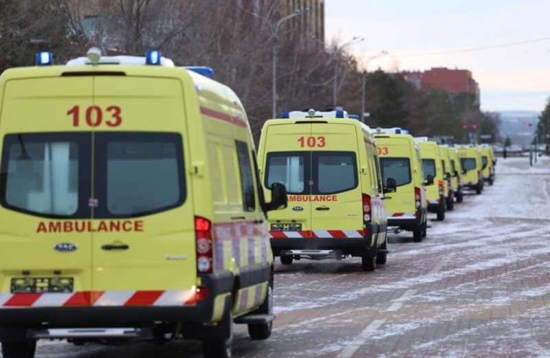 Скорая помощь - Медицина Костанайской области усиливается